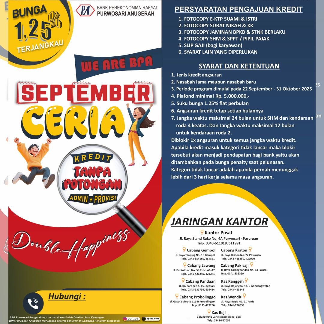 Kredit September Ceria
